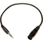 Lynx Studio Technology 1/4" TRS Male to XLR Male Cable - 1.5'