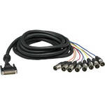 Lynx Studio Technology DB-25 Male to 8 XLR Female Audio Cable for Aurora 8/16 Card - 16.4'