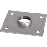 Chief CMA115S  6x6" Ceiling Plate with 1.5" NPT Opening  (Silver)