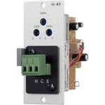 Toa Electronics U-43R - Unbalanced Line Input w/ High/Low Cut Filters and Mute-Send (Dual RCA)