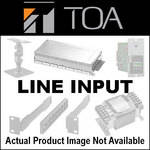 Toa Electronics U-43S - Unbalanced Line Input w/ High/Low Cut Filters and Mute-Send (3-Pin Removable Terminal Block)