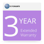 Crown Audio 3-Year Extended Warranty for Amplifiers 