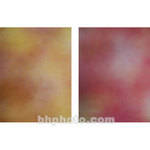 Botero 807 Double Sided Muslin Background, 10x24' - Orange/Maroon