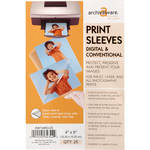 Lineco Archivalware Polypropylene Sleeve - 4 x 6" - Clear - Open