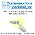 Communications Specialties 101120 Power Supply Adapter - for 13W3 Splitters
