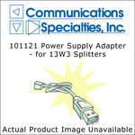 Communications Specialties 101121 Power Supply Adapter - for 13W3 Splitters