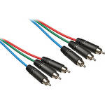 Communications Specialties 3 RCA Male to 3 RCA Male Component Video Cable - 25'