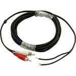 Communications Specialties 2 RCA Male to 2 Stripped/Tinned Wire - 12'