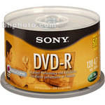 Sony 4.7 GB DVD-R (50 Discs)