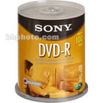 Sony 4.7 GB DVD-R (100 Discs)
