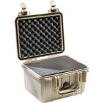 Pelican 1300 Case with Foam (Desert Tan)