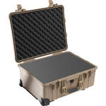 Pelican 1560 Case with Foam (Desert Tan)
