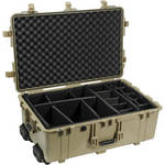 Pelican 1654 Waterproof 1650 Case with Dividers (Desert Tan)
