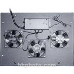 Middle Atlantic ERK or SCRK Rack Fan Top and 3, 4.5" Fans (Light Gray)