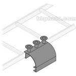 Middle Atlantic CLH-SD8-4 Cable Ladder Side Drop w/3 Spools (4-Pieces)