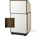 Da-Lite Cambridge Stacking Lectern - 25" (Heritage Walnut Veneer)