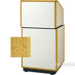 Da-Lite Stacking Lectern - 25" (Med. Oak Veneer)