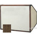 Da-Lite Table Top Lectern - 25" (Gunstock Walnut Laminate)