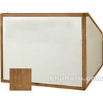 Da-Lite Table Top Lectern - 25" (Natural Walnut Veneer)