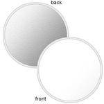 Photoflex LiteDisc Circular Reflector, White Opaque/Silver, 22" (56cm)