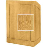 Da-Lite Special Needs Lectern - 42" (Med. Oak Veneer)