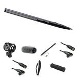 Sennheiser Deluxe Shotgun Microphone Kit and Right Angled XLR Cables