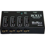 Rolls MX44s Mini-Mix IV Mini 4-Channel Audio Mixer