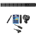 Sennheiser ME66/K6 - Super-Cardioid Short Shotgun Condenser Microphone Kit