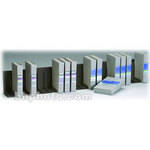 Winsted 70969 Molded Plastic Tape Dividers (30 Tape Capacity)