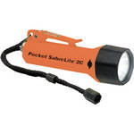 Pelican Pocket Sabrelite 1820 Dive Light 2 'C' Xenon Lamp (Orange)
