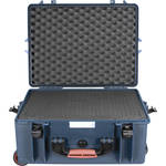 Porta Brace PB-2650F Wheeled Hard Case with Foam Interior (Blue)