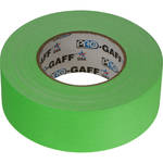 General Brand Pro-Gaffer Fluorescent Green Tape - 2" x 50 Yd