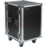 Gator Cases G-Tour 16U Cast Wheeled Rack Case