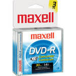 Maxell DVD-R Recordable Disc (Pack of 3)