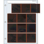 Print File Archival Storage Page for Negatives, 6x6cm - 100 Pack