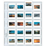Print File Archival Storage Page for Slides, 35mm