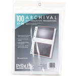 Print File Archival Storage Page for Negatives, 5x7" - 100 Pack