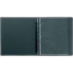Prat Classic Ring Binder - 8.5 x 11" - Black - Ten Sheet Protectors