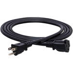Hosa Technology Black Electrical Extension Cable  - 1.5'