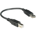 Hosa Technology USB 2.0 Cable A to B - 6" (15.24 cm)
