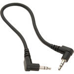 Hosa Technology Stereo Mini Angled Male to Stereo Mini Angled Male Cable - 8"