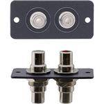 Kramer WRR Passive Double Female RCA Pass-Through Module