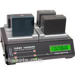 Dolgin Engineering TC-400 4-Position Battery Charger for Panasonic DVX100, HVX200 & HPX170 Series
