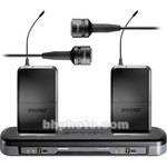 Shure PG Series Dual Wireless Lavalier Microphone System (K7 / 590 - 602 MHz )