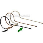 Electro-Voice RE-97PT Miniature Omnidirectional Headworn Microphone with Unterminated (Pig Tail) (Black)