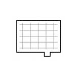 Beattie Intenscreen Focusing Screen - Matte w/ Grid-Lines