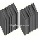RPG Diffusor Systems ProFoam 24" x 24" x 2" Polyflex Foam Panel - 12 Pieces (Dark Grey)