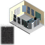 RPG Diffusor Systems AcousticTool Level 2 Acoustic Room Correction Package (Medium Grey )