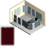 RPG Diffusor Systems AcousticTool Level 2 Acoustic Room Correction Package (Red Accent )