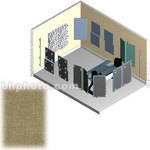 RPG Diffusor Systems AcousticTool Level 3 Acoustic Room Correction Package (Dune Beige )